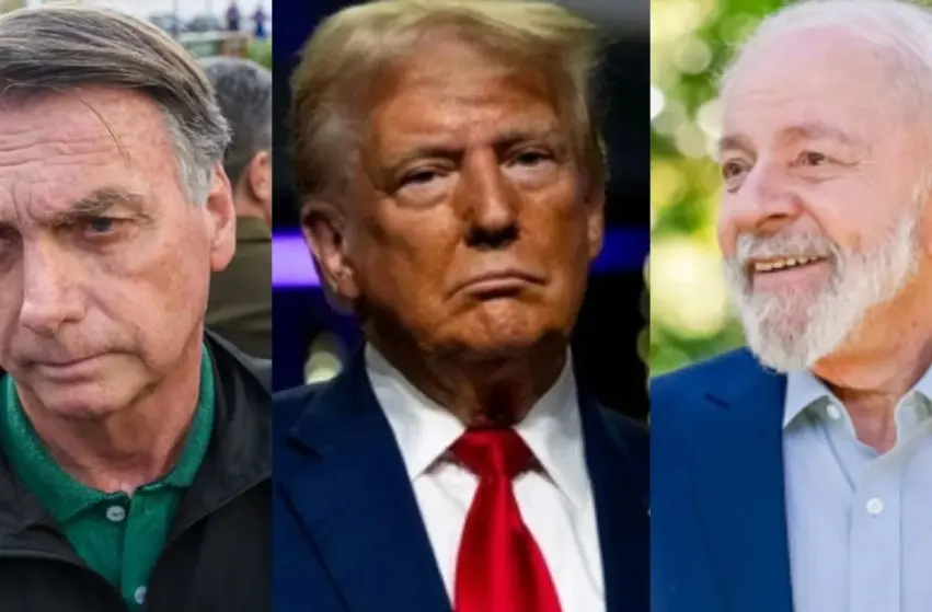 O que Trump falou sobre Bolsonaro em encontro com Lula na Malásia 1 Montagem: Metrópoles
