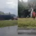 Ônibus com torcedores do Flamengo tomba a caminho de Buenos Aires 9 Foto: Torcida viaja para Buenos Aires para o jogo da semifinal da Libertadores • Reprodução