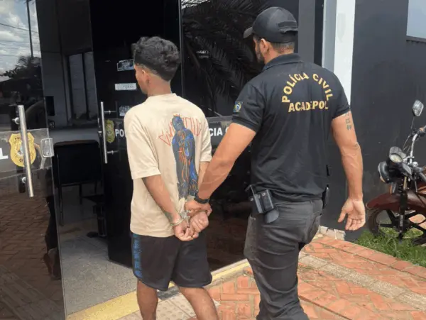Homem de 21 anos é preso no Acre por homicídio e duas tentativas de assassinato