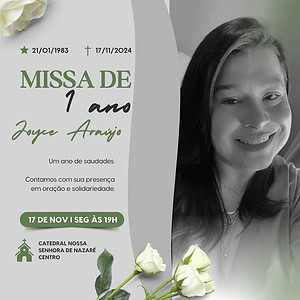 Um ano sem Joyce: irmã relembra vítima de violência emocional e pede por justiça 2 Um ano sem Joyce: irmã relembra vítima de violência emocional e pede por justiça