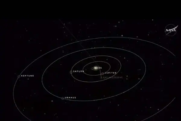 Nasa divulga imagens inéditas do cometa 3I/Atlas visto de Marte