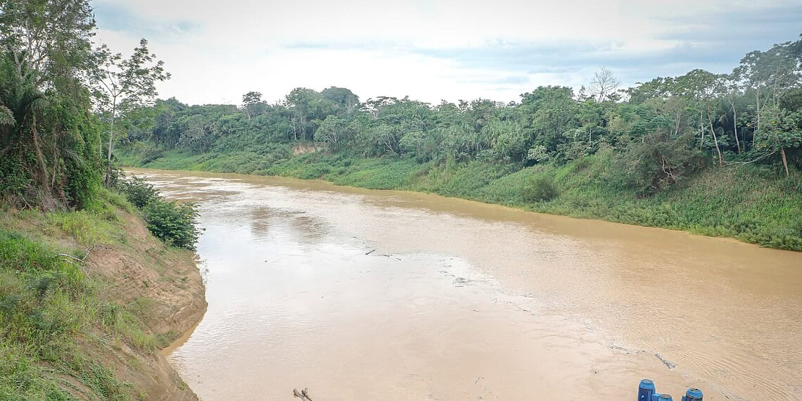 Subida repentina do Rio Acre compromete abastecimento de água em Rio Branco 1 Foto: Marcos Araújo/Secom)