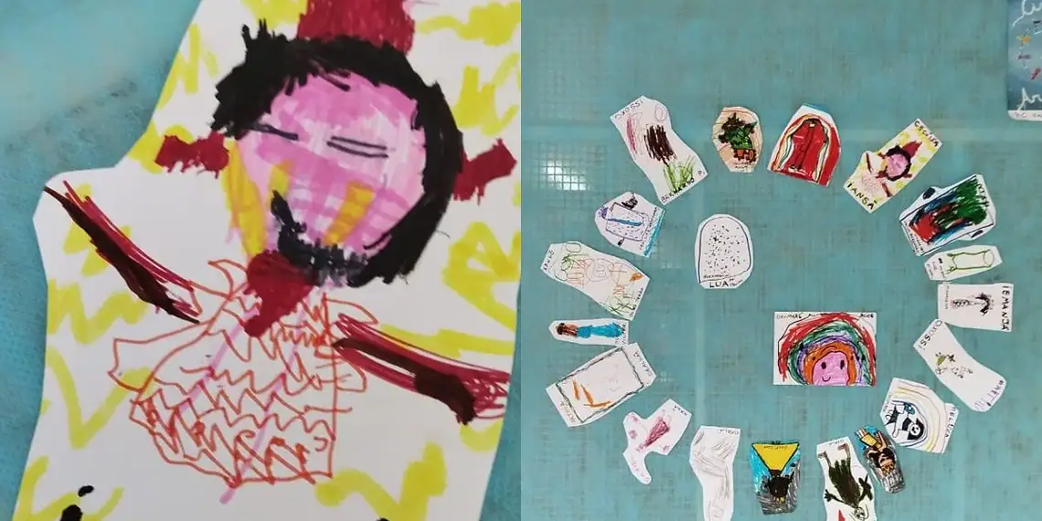 Intolerância religiosa: Pai aciona PM após filha desenhar orixá em atividade escolar em SP 1 Intolerância religiosa: Pai aciona PM após filha desenhar orixá em atividade escolar em SP