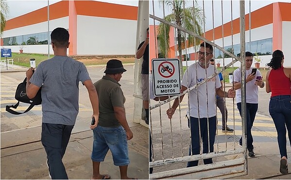 Portões se fecham para o Enem 2025; últimos a entrar são recebidos com "torcida". VÍDEO