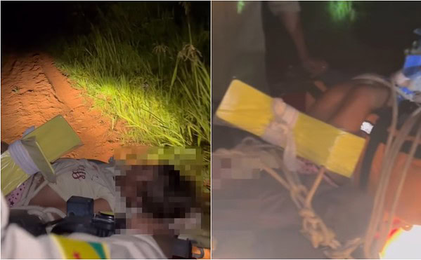 Bombeiros usam quadriciclo para resgatar criança de 8 anos ferida após queda de cavalo no Acre