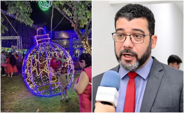 Kamai denuncia gastos milionários com decoração de Natal em Rio Branco: "Casinha do Papai Noel por R$ 320 mil"