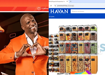 Golpistas criam lojas online falsas da Shopee e Havan para a Black Friday; veja como se proteger 3 Golpistas criam lojas falsas da Shopee e Havan para a Black Friday; veja como se proteger — Foto: Divulgação/ESET