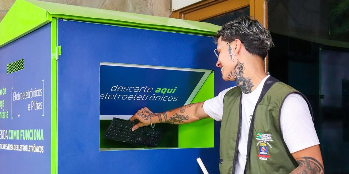 Rio Branco ganha novos pontos de coleta para resíduos especiais; veja os locais 1 Foto: Vitória Souza/Secom