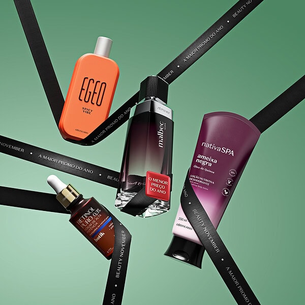 A Boti Friday chegou: O Boticário lança Central de Carrinhos Abandonados em campanha com descontos de até 70% na maior promoção do ano