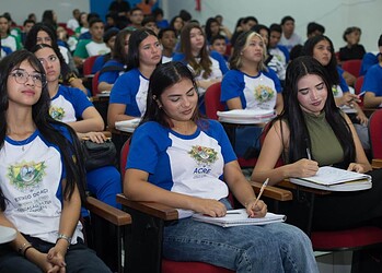 Aulão é destinado a alunos da rede estadual e comunidade. Foto: Dhárcules Pinheiro/Sejusp