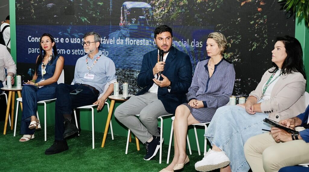 Acre integra painel do BNDES sobre concessões florestais na COP30 1 Foto: Uêslei Araújo/Sema