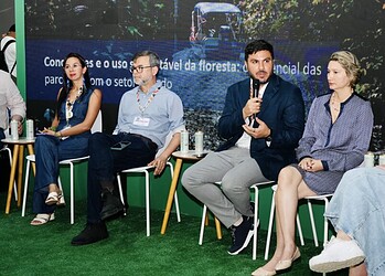 Acre integra painel do BNDES sobre concessões florestais na COP30 2 Foto: Uêslei Araújo/Sema