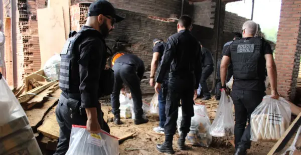 Cerca de 500 quilos de drogas são incinerados em ação da Polícia Civil no Acre
