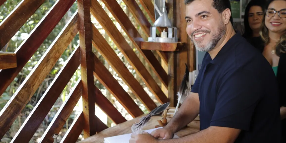 Filho de Chico Mendes é nomeado diretor de Controle Ambiental da Prefeitura de Rio Branco 1 Foto: Marcos Araújo / Assecom