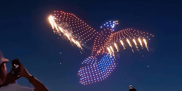 Espetáculo com 600 drones marca abertura do Natal em Rio Branco com custo superior a R$ 740 mil