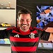 Gladson entra no clima da final, veste camisa do Flamengo e dá seu placar: '3x2' 8 Gladson entra no clima da final, veste camisa do Flamengo e dá seu placar: '3x2'