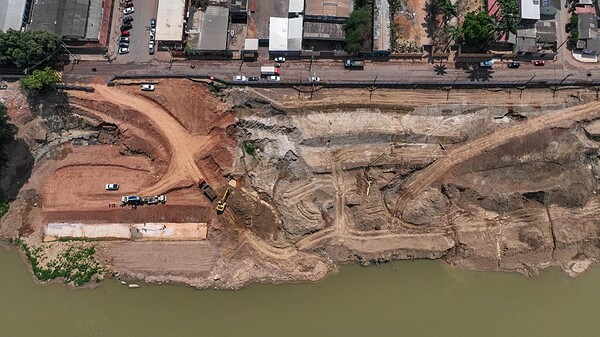 Governo rescinde contrato da obra da Orla do Quinze e aciona Justiça para recuperar materiais