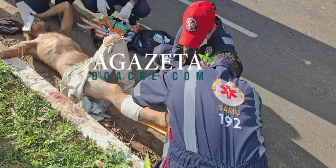 Homem é espancado com ripa e tijolo após ser acusado de furto em Rio Branco