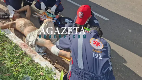 Homem é espancado com ripa e tijolo após ser acusado de furto em Rio Branco