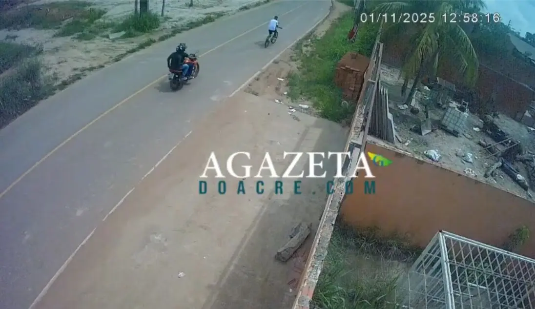 Vídeo mostra momento em que homem é executado a tiros em Rio Branco 1 Vídeo mostra momento em que homem é executado a tiros em Rio Branco