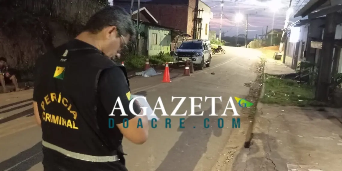 Homem é executado com tiro de escopeta em disputa entre facções no interior do Acre 1 Homem é executado com tiro de escopeta em disputa entre facções no interior do Acre