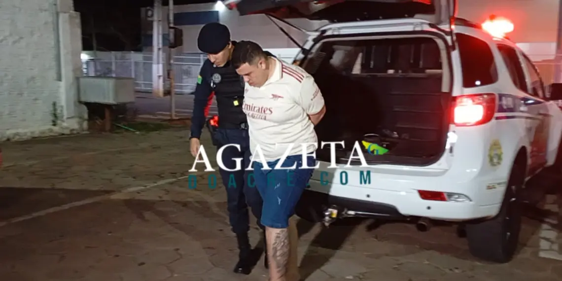 Membro de facção foragido por homicídio no AM é preso enquanto fazia compras em loja de Rio Branco 1 Membro de facção foragido por homicídio no AM é preso enquanto fazia compras em loja de Rio Branco