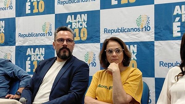 Damares confirma conversas de bastidores para Bocalom apoiar Alan Rick ao governo