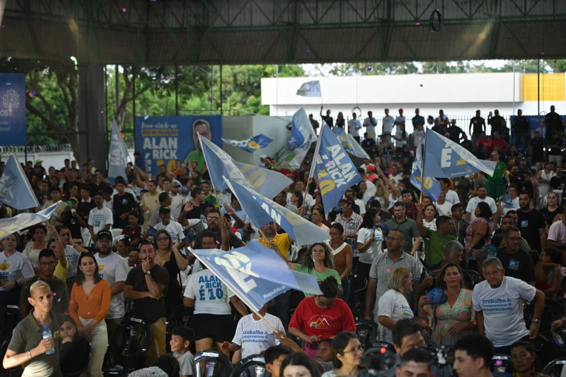 Alan Rick se filia ao Republicanos e diz que escolha do vice vai ficar 'para depois da festa' 2 Alan Rick se filia ao Republicanos e diz que escolha do vice vai ficar 'para depois da festa'