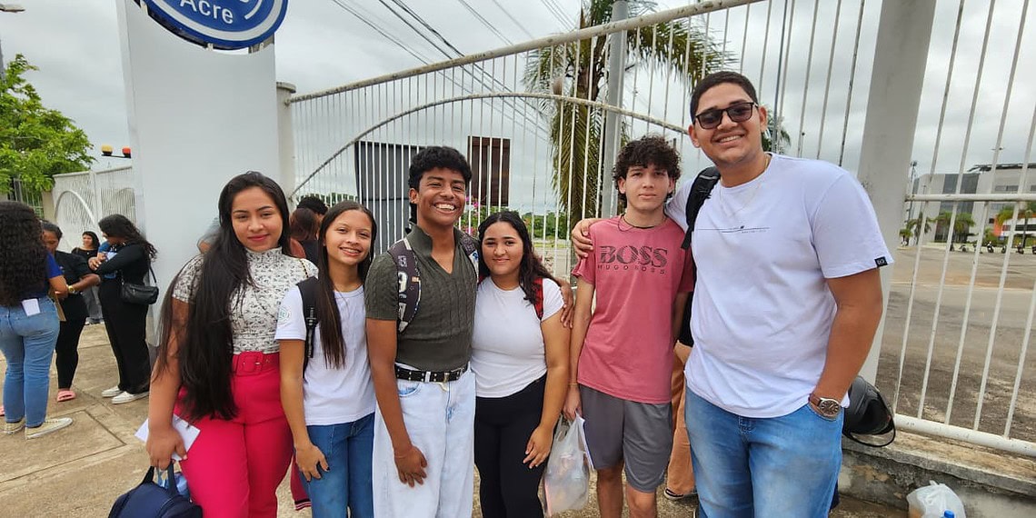 Enfermagem, Direito e Psicologia: amigos contam expectativa para a prova do Enem 2025 1 Foto: Juan Vicent Diaz