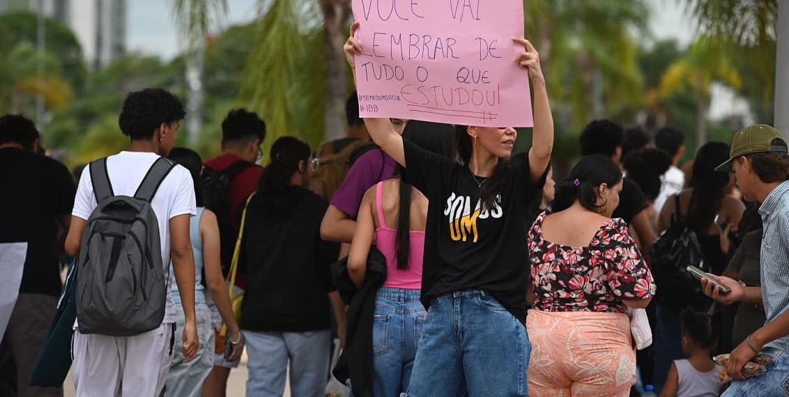 Grupo que oferece apoio espiritual e canetas a candidatos do Enem em Rio Branco 1 Foto: Juan Vicent Diaz