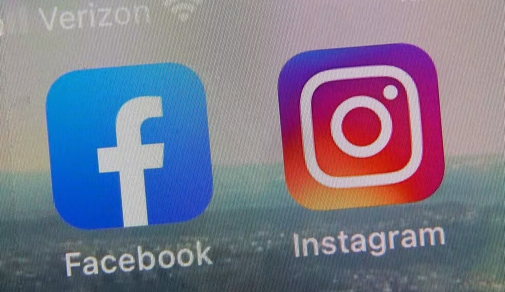 Facebook e Instagram — Foto: AP Photo/Richard Drew