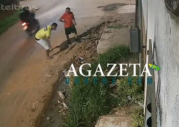 VÍDEO: Dupla em moto atira contra homens no bairro Belo Jardim, em Rio Branco