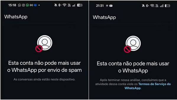 WhatsApp bloqueia contas por suspeita de spam; usuários questionam motivo