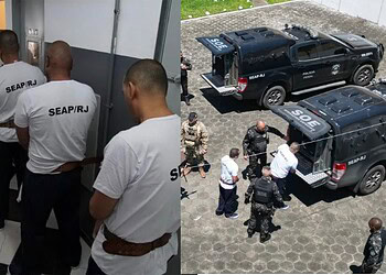 Chefões do CV são levados para o mesmo presídio de Beira-Mar 3 Gov RJ