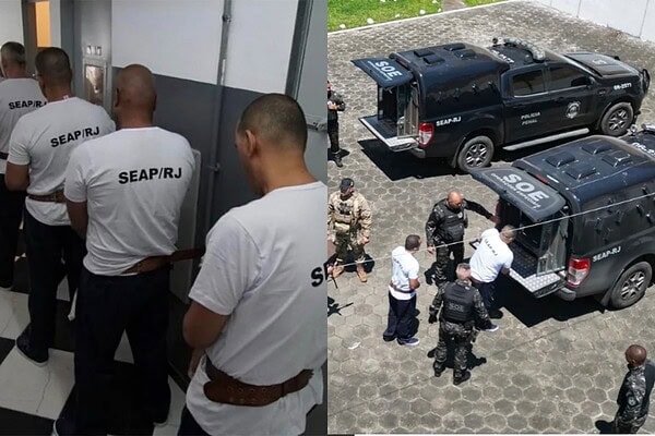 Chefões do CV são levados para o mesmo presídio de Beira-Mar