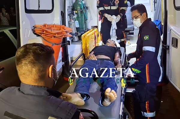 Homem monitorado por tornozeleira eletrônica é alvo de atentado no bairro Cidade Nova