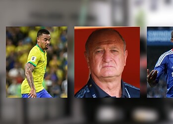 Nomes como Gabriel Jesus, Ramires e Felipão estão entre as vítimas  • Staff Images/CONMEBOL - Hector Vivas/Getty Images - Foto: Darren Walsh/Chelsea FC via Getty Images