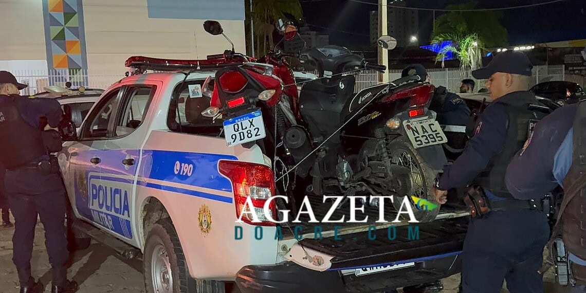 Assalto a farmácia na Avenida Ceará mobiliza PM e termina com dupla detida em Rio Branco