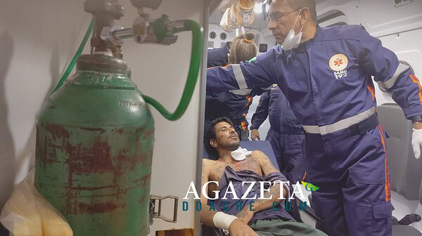 Discussão em bebedeira termina com homem ferido a golpes de faca na capital