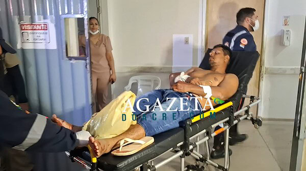 Homem tenta agredir a mãe e esfaqueia o próprio irmão no Recanto dos Buritis, em Rio Branco