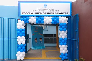 Com investimento de R$ 550 mil, Rio Branco entrega terceira escola adaptada às normas do MEC em Rio Branco 11 Com investimento de R$ 550 mil, Rio Branco entrega terceira escola adaptada às normas do MEC em Rio Branco