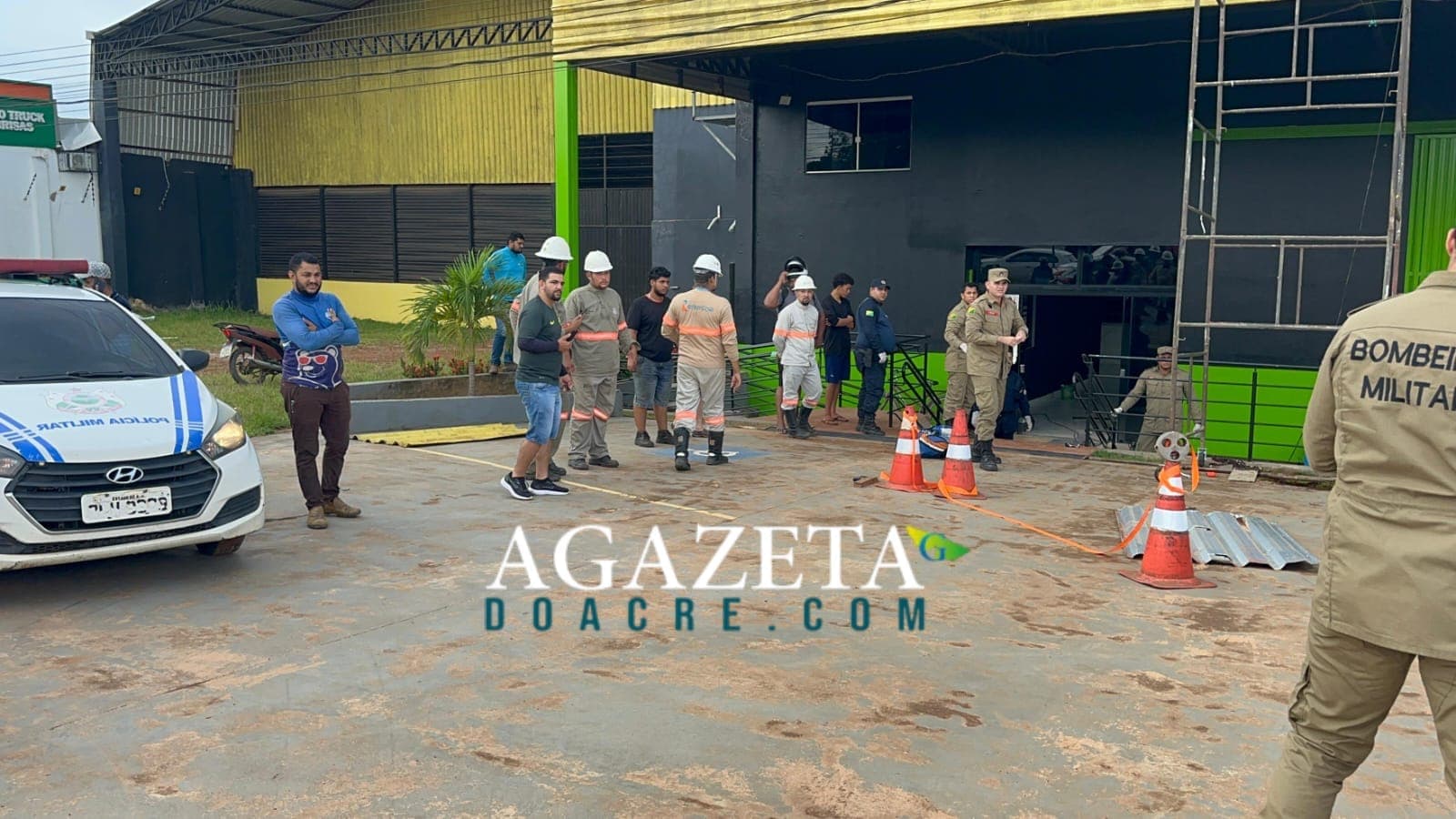 Trabalhador morre e outro fica ferido após descarga elétrica durante serviço de solda em Rio Branco