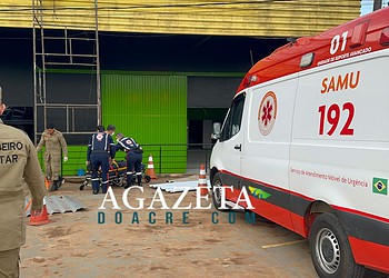 Trabalhador morre e outro fica ferido após descarga elétrica durante serviço de solda em Rio Branco 2 Trabalhador morre e outro fica ferido após descarga elétrica durante serviço de solda em Rio Branco