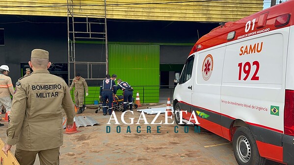 Trabalhador morre e outro fica ferido após descarga elétrica durante serviço de solda em Rio Branco