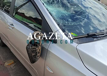 Adolescente venezuelano fica ferido em colisão com carro na Estrada Dias Martins em Rio Branco