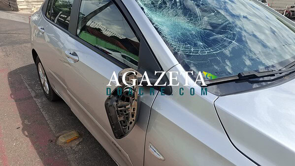 Adolescente venezuelano fica ferido em colisão com carro na Estrada Dias Martins em Rio Branco