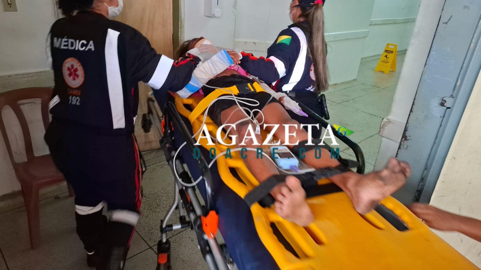 Menina de 10 anos cai de árvore de 7 metros e sofre fraturas em Rio Branco