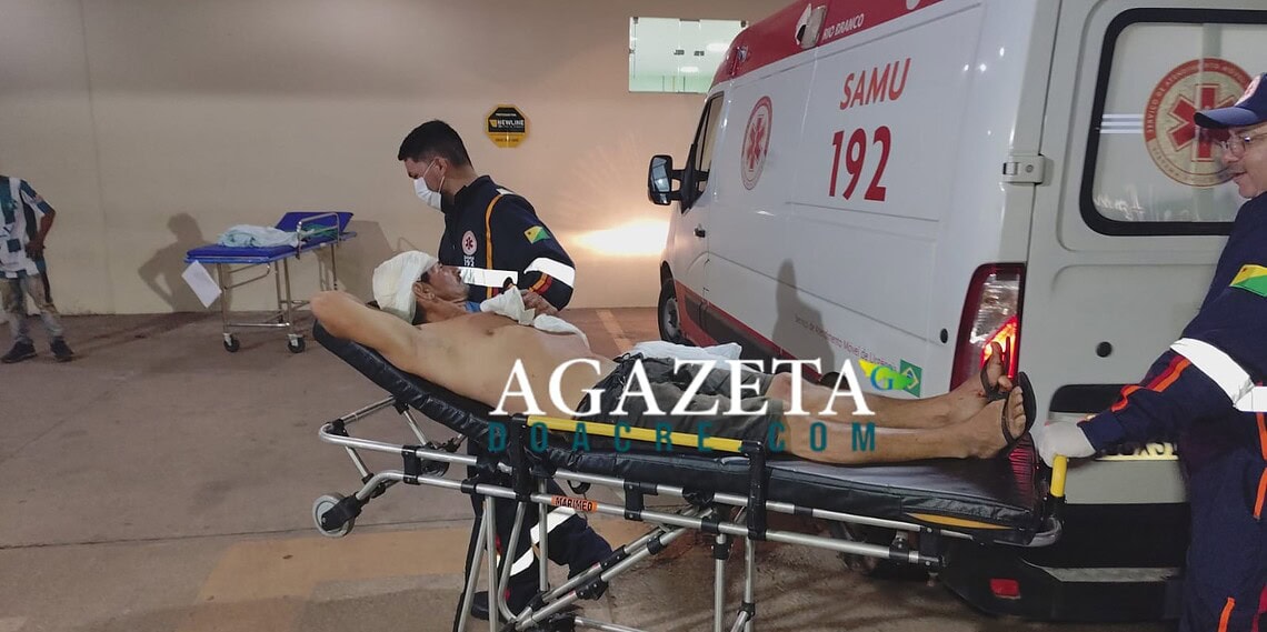 Mulher agride namorado com barra de ferro durante discussão em Rio Branco