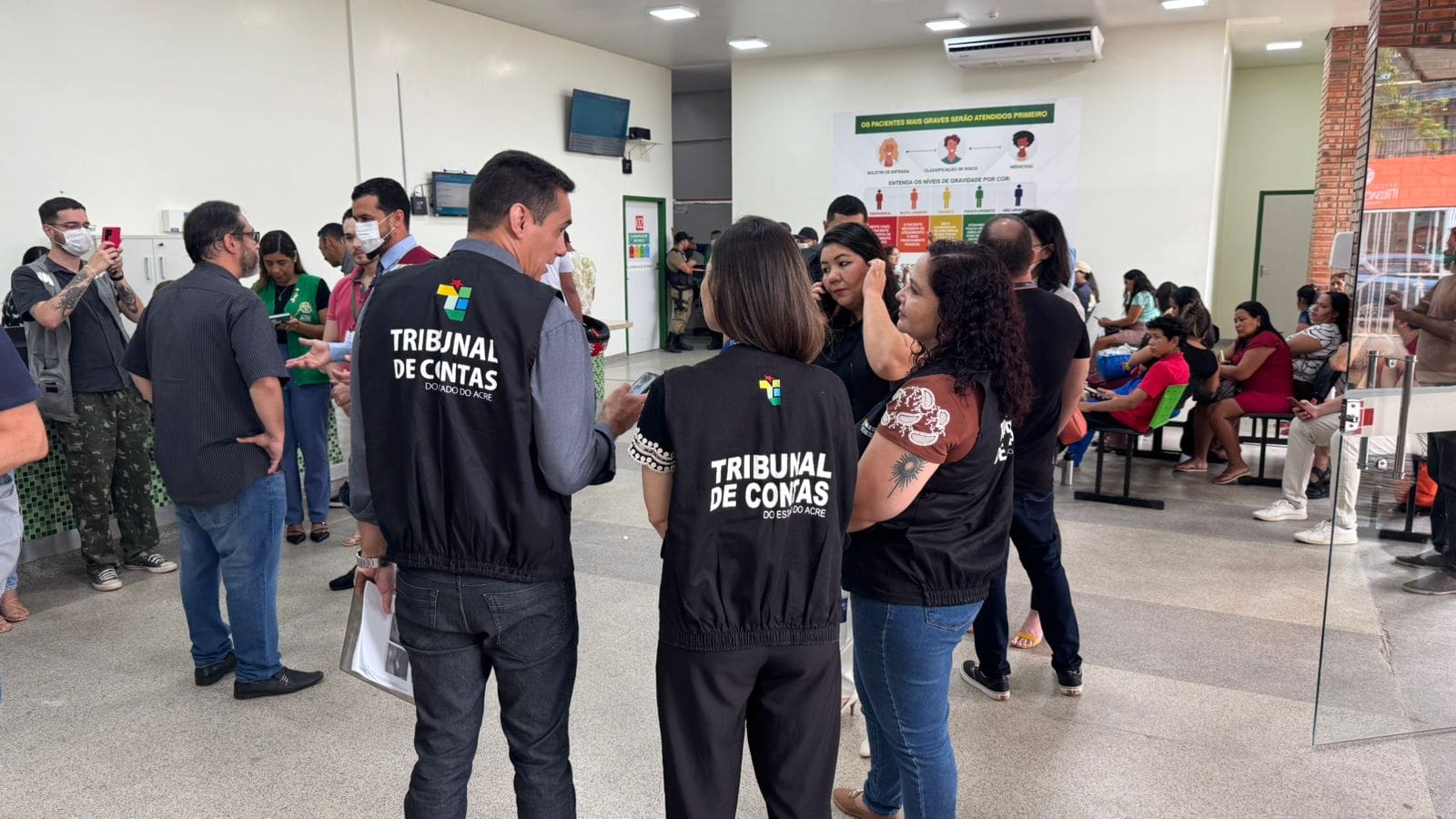 TCE-AC, CGU e MPAC fiscalizam Pronto-Socorro de Rio Branco 2 TCE-AC, CGU e MPAC fiscalizam Pronto-Socorro de Rio Branco
