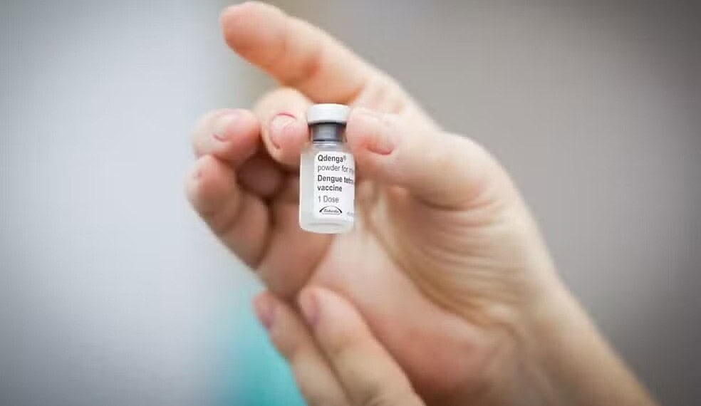 Vacina contra a dengue. — Foto: Walterson Rosa/MS
